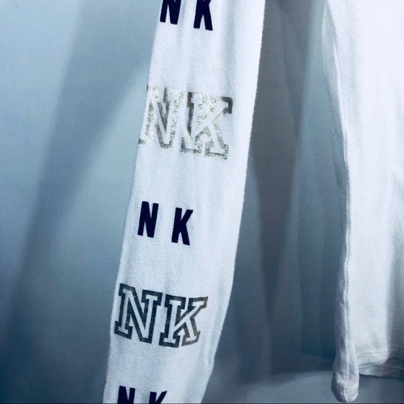 Victorias Secret PINK Bling dog long sleeve shirt - Picture 3 of 7